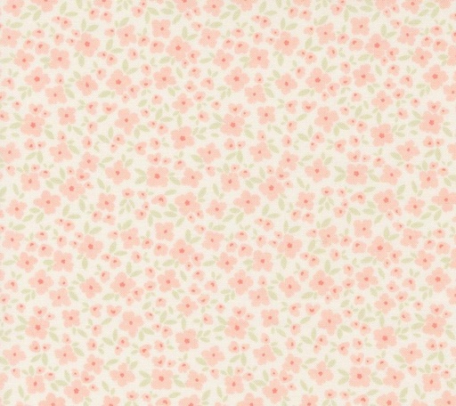 [MOD-31753-34] Cottage Charm Flower Basket Koral Kicks by My Sew Quilty Life for Moda Fabrics