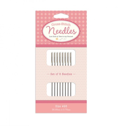 [RB-ST-34540] Lori Holt Cross Stitch Needles Size 26