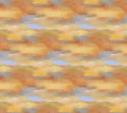 [NOR-27615-54] Tranquil Tides Cloud Texture Ochre/Blue by Tim Parker for Northcott Fabrics