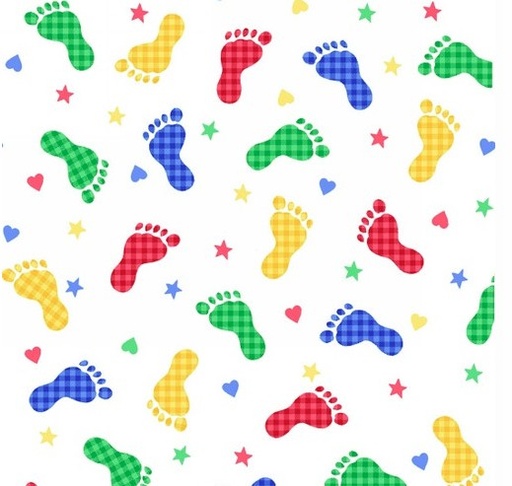 [AEN-9307-78] Comfy Flannel Prints Baby Prints Multi from A.E Nathan