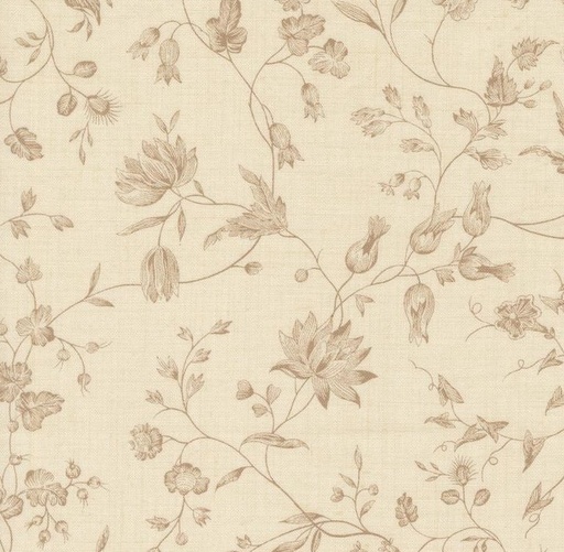 [MOD-13973-11] Sacre Bleu Pivoine Florals Pearl by French General for Moda Fabrics