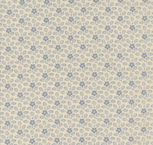 [MOD-13975-12] Sacre Bleu Petunia Blenders Pearl French Blue by French General for Moda Fabrics