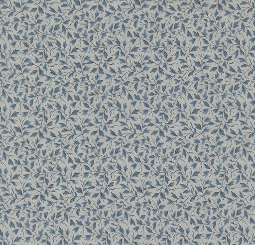 [MOD-13976-15] Sacre Bleu Primvere Leaves Ciel Blue by French General for Moda Fabrics