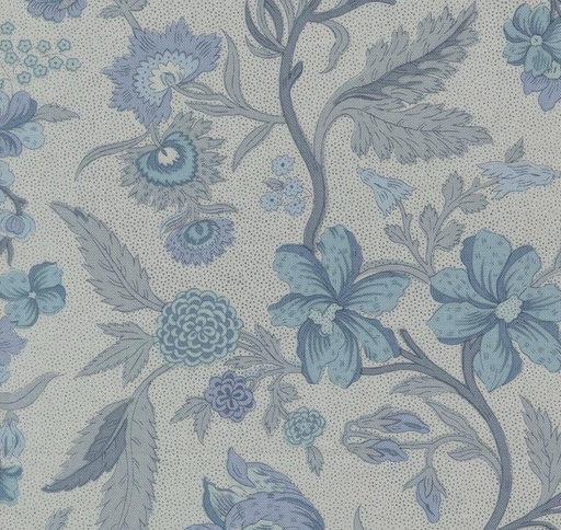 [MOD-13970-15] Sacre Bleu Parterre Florals Ciel Blue by French General for Moda Fabrics