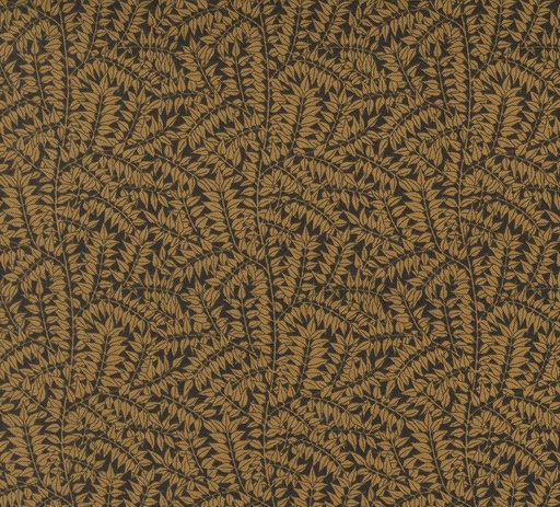 [MOD-8397-17] Morris Manor Branch Blenders Ebony Gold by Barbara Brackman for Moda Fabrics