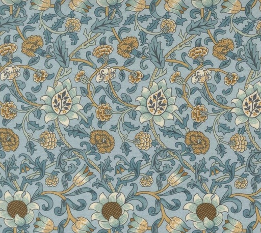 [MOD-8392-13] Morris Manor Evenlode Florals Sky by Barbara Brackman for Moda Fabrics