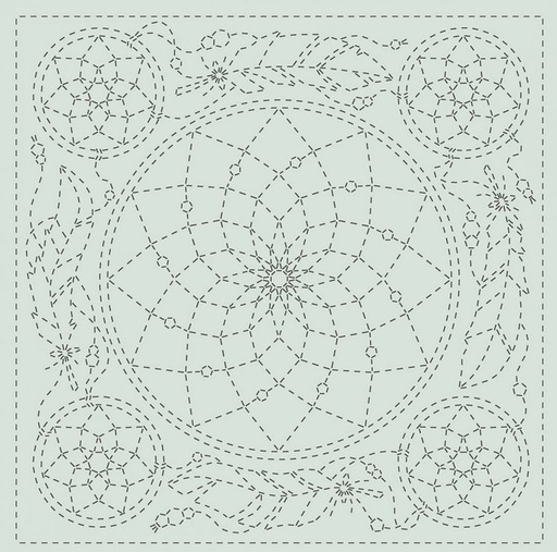 [KF-2025-46] Sashiko Dream Catcher Cloth