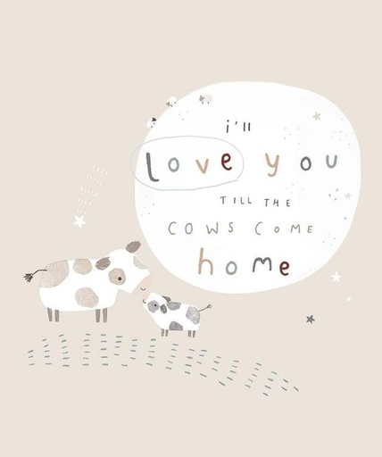 [RB-16115-ASH] Flannel Till the Cows Come Home Ash Panel from Riley Blake Designs