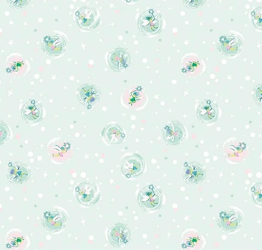 [RB-15904-MIST] Forever Neverland Tink Mist by Jill Howarth for Riley Blake Designs