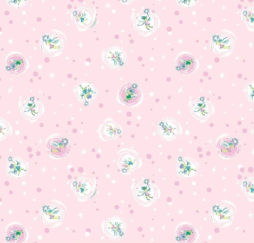 [RB-15904-PINK] Forever Neverland Tink Pink by Jill Howarth for Riley Blake Designs