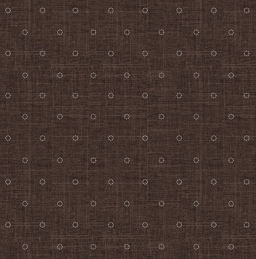 [NOR-92021-28] Stash Stitches Brown by Ghazal Razavi for Figo Fabrics
