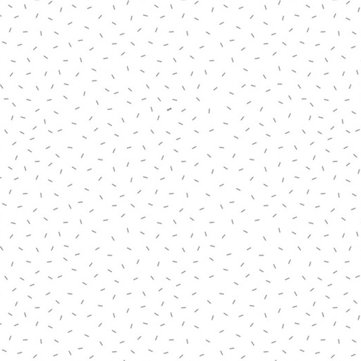 [NOR-92039-10] Dovetail Dashes White Gray by Ghazal Razavi for Figo Fabrics