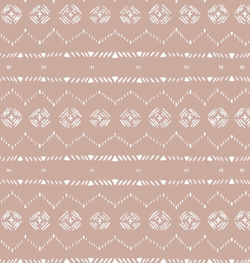 [NOR-90987-30] Charmwood Geo Clay by Bernadett Urbanovics for Figo Fabrics