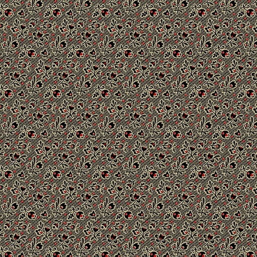 [AND-5317-K] Carolina Budding Beauty Black by Jo Morton for Andover Fabrics