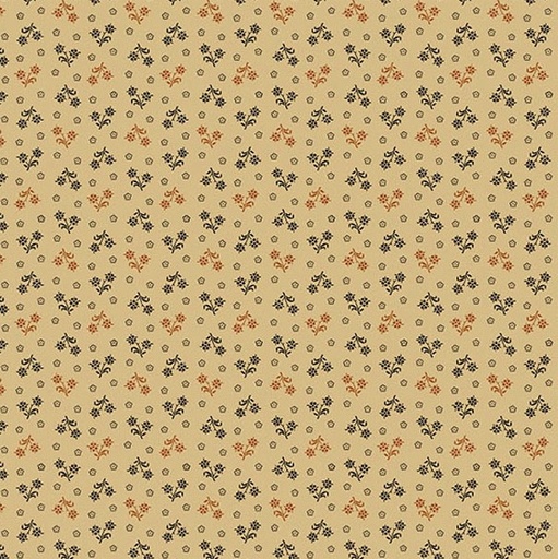 [AND-5318-K] Carolina Darling Buds Black by Jo Morton for Andover Fabrics