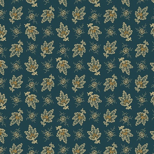 [AND-5313-B] Carolina Falling Fleur Blue by Jo Morton for Andover Fabrics