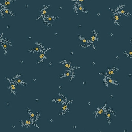 [AND-5315-B] Carolina Tossing Sprig Blue by Jo Morton for Andover Fabrics
