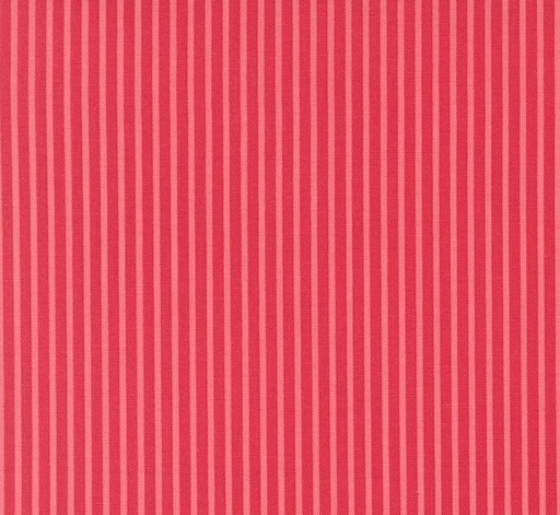 [MOD-55324-12] Summertime Simple Stripes Red by Camille Roskelley for Moda Fabrics