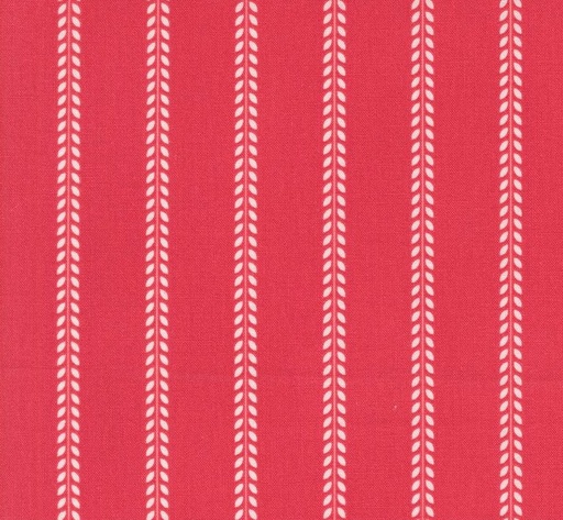 [MOD-55327-12] Summertime Beach Towel Stripes Red by Camille Roskelley for Moda Fabrics