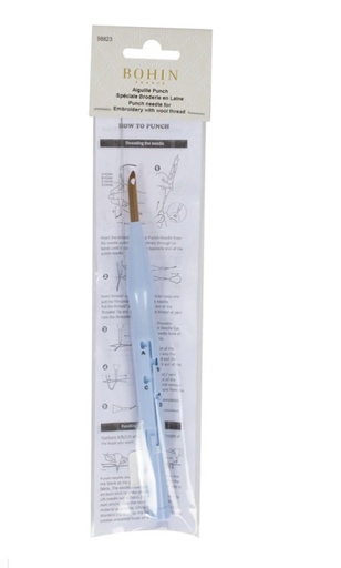 [BOH-98823] Bohin Punch Needle and Needle Threader