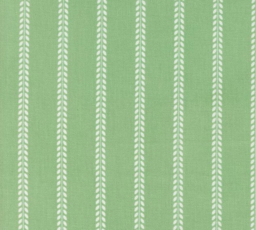 [MOD-55327-17] Summertime Beach Towel Stripes Green by Camille Roskelley for Moda Fabrics