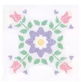[JD-732-771] Tulips 18 Inch Quilt Blocks from Jack Dempsey