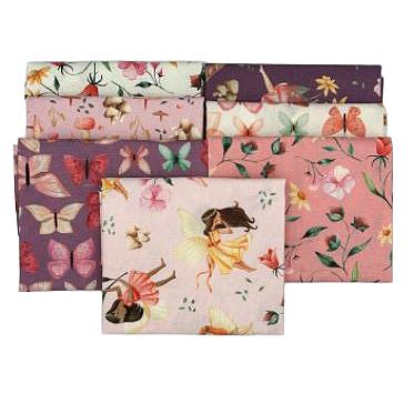 [PP-PetalPixFQB] Petal Pixies Fat Quarter Bundle from Windham