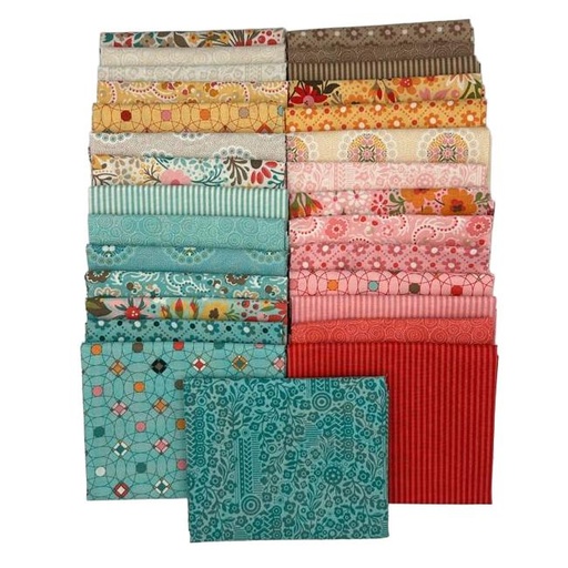 [PP-SundayBrFQB] Sunday Brunch Fat Quarter Bundle by BasicGrey from Moda