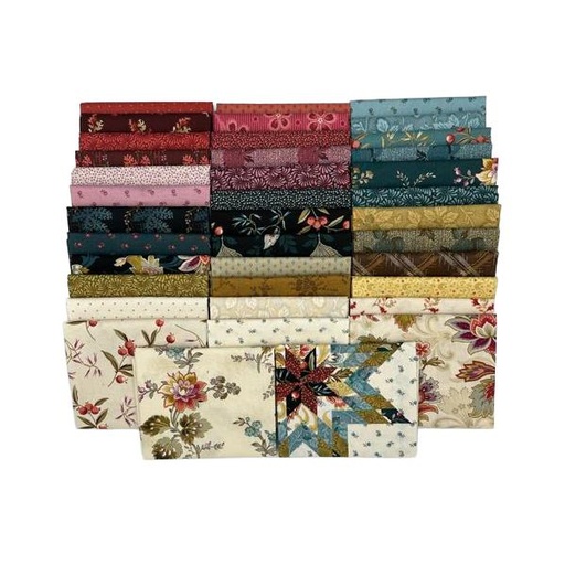 [PP-DahliaFQB] Dahlia Fat Quarter Bundle by Edyta Sitar from Laundry Basket Quilts Andover
