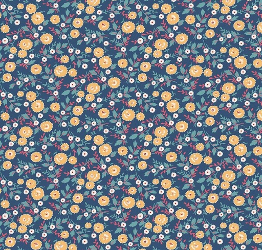 [RB-16089-DKDNM] Americana Freedom Dark Denim by Lori Holt for Riley Blake Designs