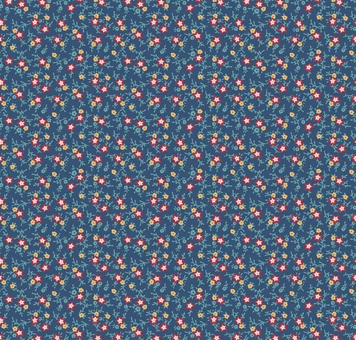 [RB-16094-DKDNM] Americana July Dark Denim by Lori Holt for Riley Blake Designs