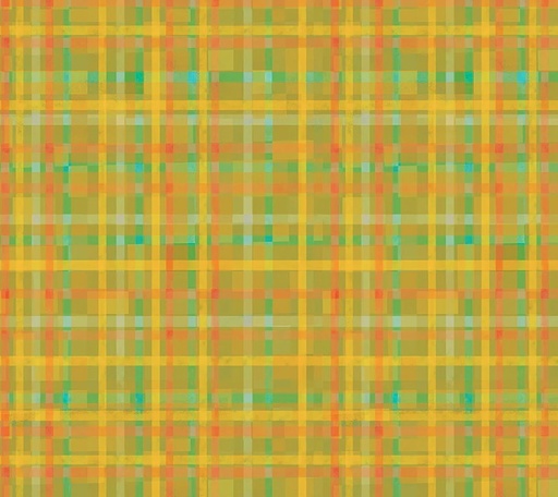 [WF-54537-9] Fur-ever Friends Playful Plaid Yellow by Gareth Lucas for Windham Fabrics