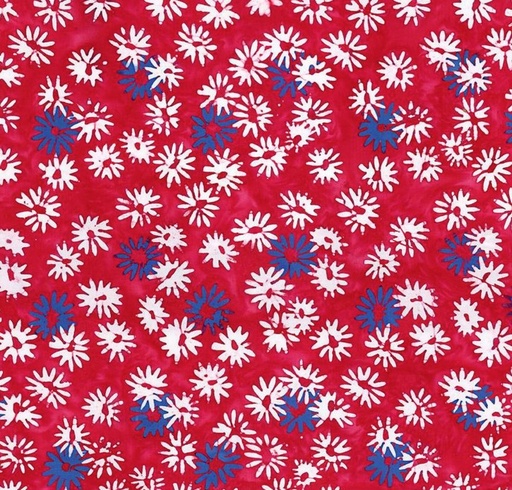 [RB-23193-223] Expressions Batiks Let Freedom Reign Flowers Fireworks from Riley Blake Designs