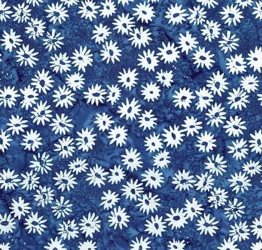 [RB-23192-309] Expressions Batiks Let Freedom Reign Flowers Moody Blues from Riley Blake Designs