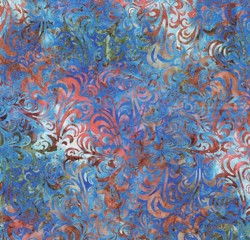 [RB-21900-302] Expressions Batiks Elementals Twirl & Swirl Kaleidoscope from Riley Blake Designs