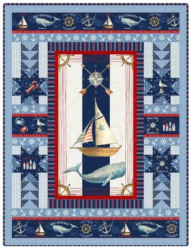 [PP-Atthehelm] At the Helm Quilt Kit