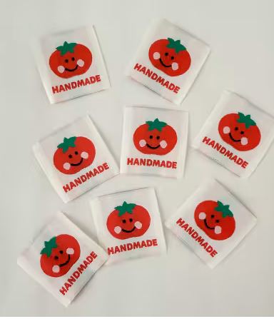 [SI-WL4] Tomato Labels 8 Pack by Minki Kim