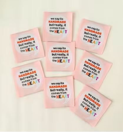 [SI-WL6] From the Heart Labels 8 Pack by Minki Kim
