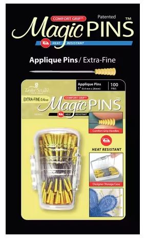 [TS-21978] Magic Pins Extra Fine Applique 100 Pc.