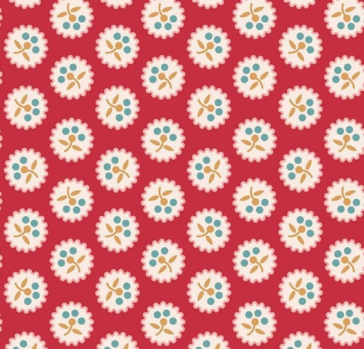 [RB-16103-BERRY] Americana Wide Back Betsy Berry by Lori Holt for Riley Blake Designs