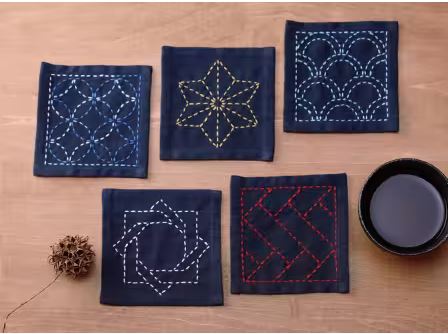 [TC-2] Sashiko Coaster Collection From Olympus Thread 2