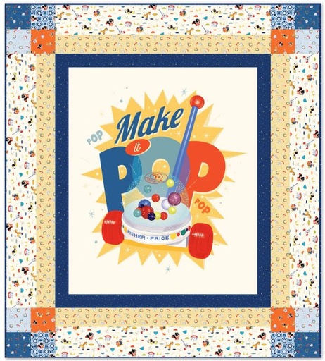 [PP-MakeItPop] Make It Pop Quilt Kit from Riley Blake