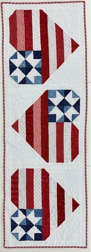 [PP-StarSpangledTR] Star Spangled Table Runner Kit