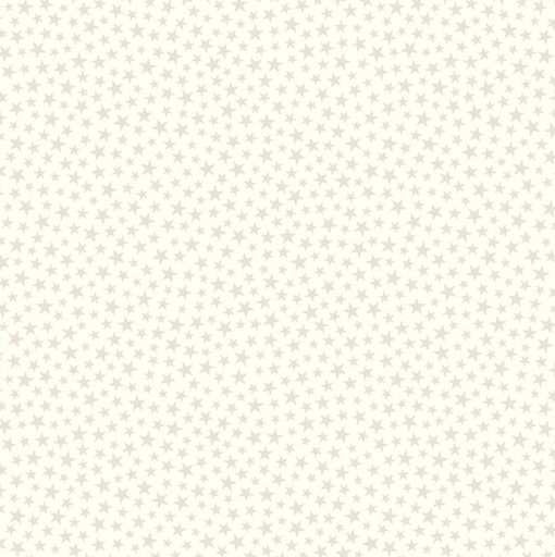[MAY-10846-E] Star-Spangled Beauty Sparkle Stars Saft White by Kimberbell for Maywood Studio