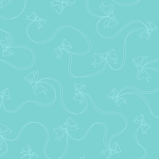 [MAY-10844-Q] Star-Spangled Beauty Bows Aqua by Kimberbell for Maywood Studio