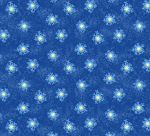 [AND-1276-B] Thousand Steps Sea Urchin Cobalt by Sarah Maxwell for Andover Fabrics
