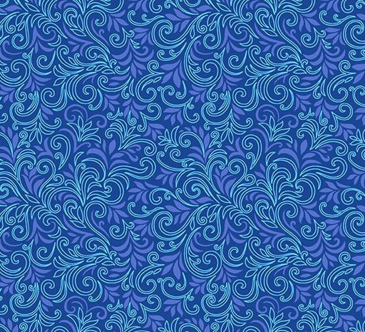 [AND-1277-B] Thousand Steps Splash Azure Skies by Sarah Maxwell for Andover Fabrics