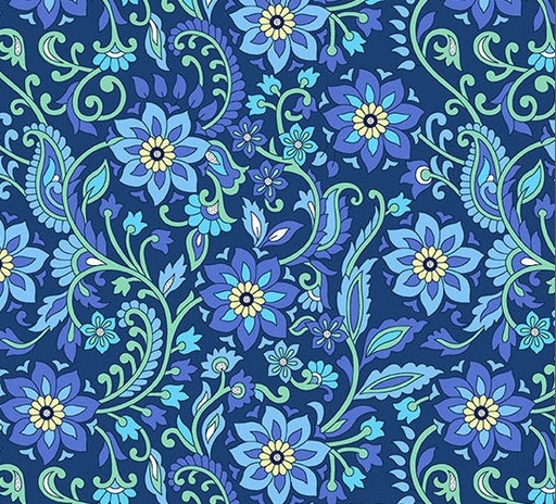 [AND-1275-B] Thousand Steps Anenome Nautical by Sarah Maxwell for Andover Fabrics
