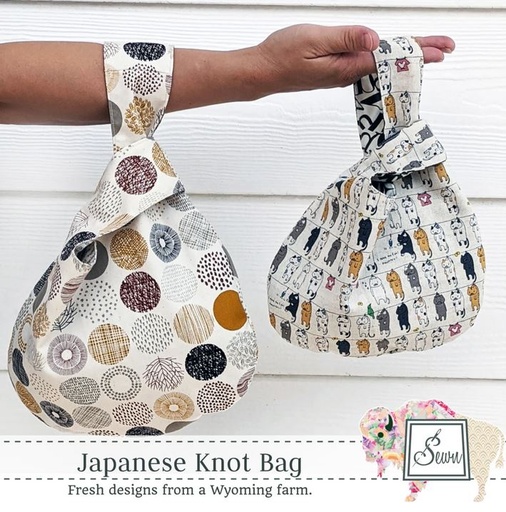 [SITF-201D] Japanese Knot Bag Pattern