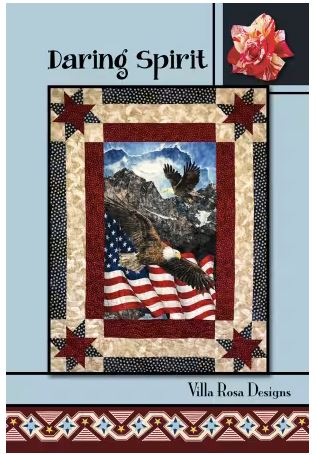 [VRD-RC199] Daring Spirit Quilt Pattern from Villa Rosa Designs